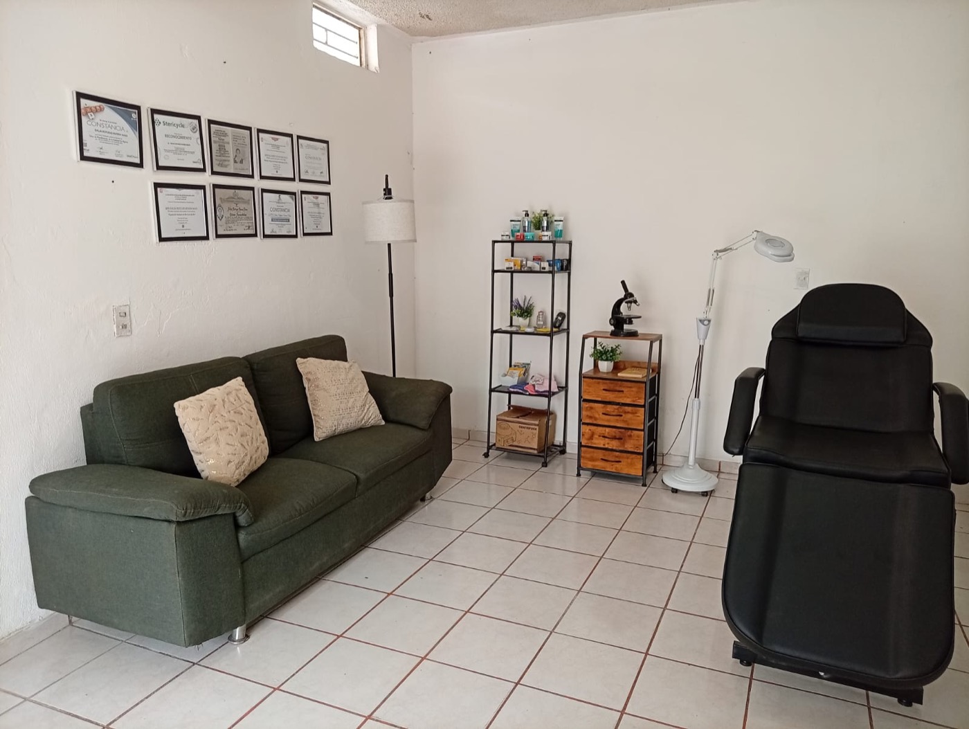 Sala de espera de DAR Estética